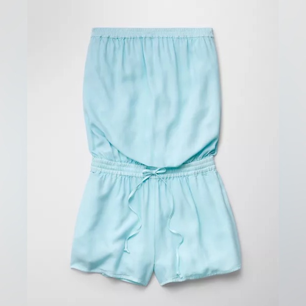 Aritzia Talula Cropsay Romper - Bubble Nagoya
